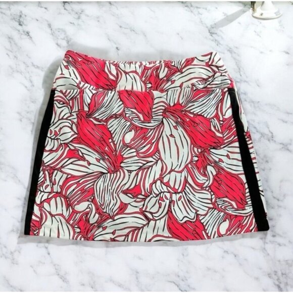 TAIL Pink Neon Tropical Sport Gof Tennis Skort Sise Medium - Picture 1 of 7